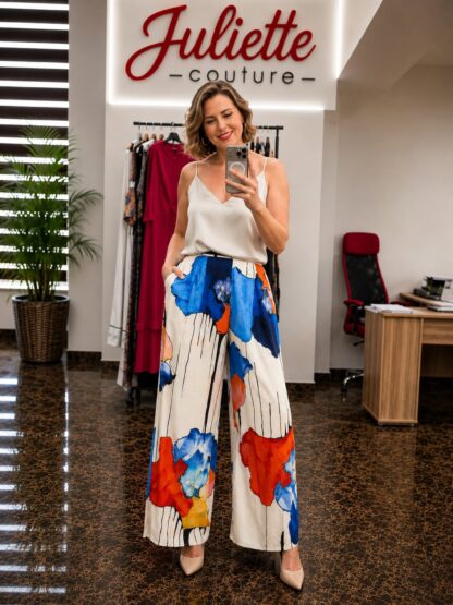 Pantaloni Flower