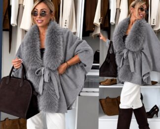 Poncho cu blanita eco