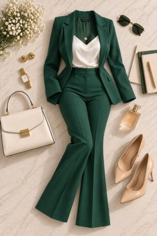 Costum Klara 3piese( sacou+pantalon+maieu)