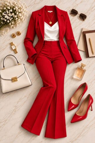 Costum Klara 3piese( sacou+pantalon+maieu)